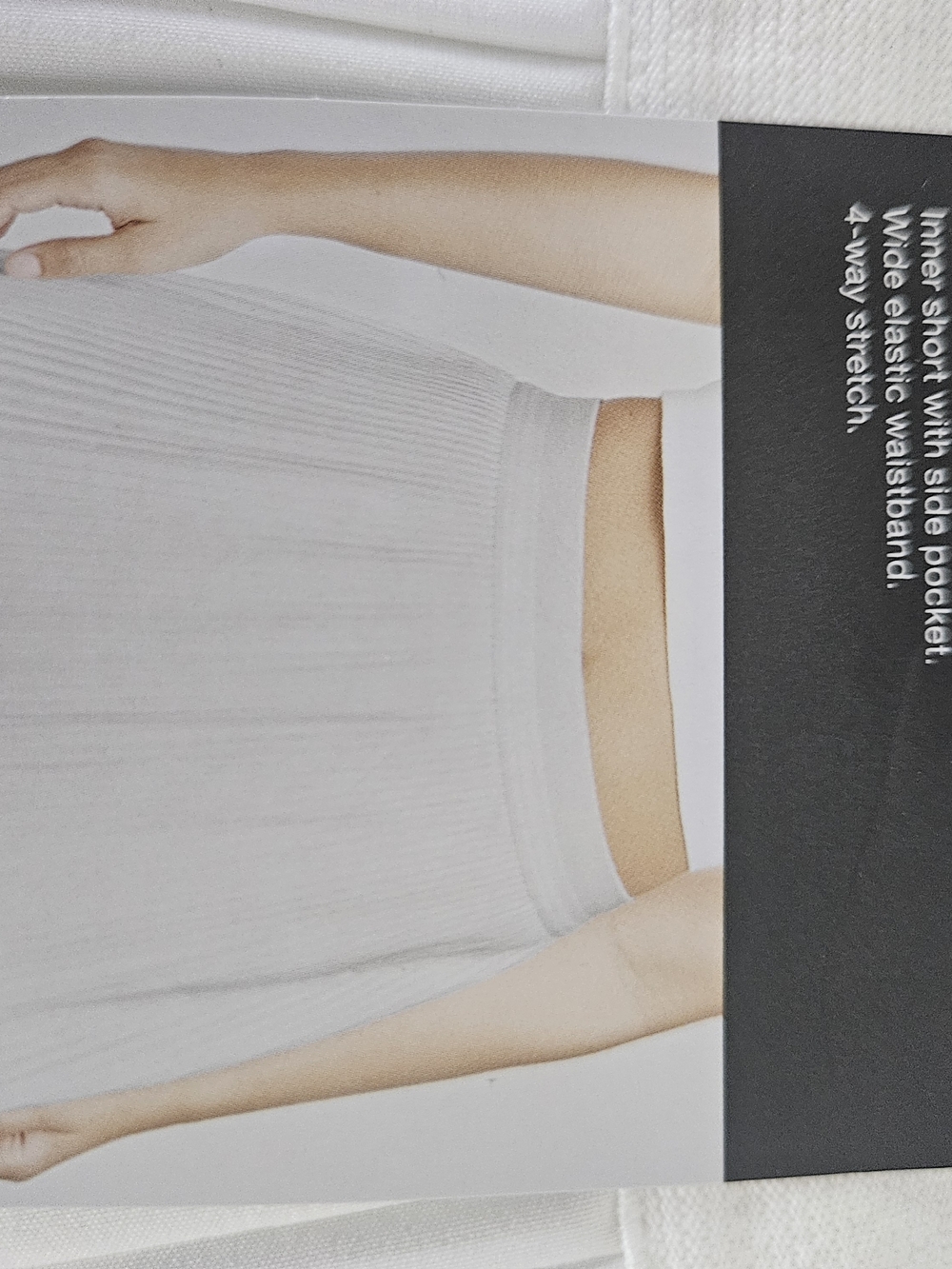 NWT XL GAP White Pleated Skort - Women's - Picture 5 of 5